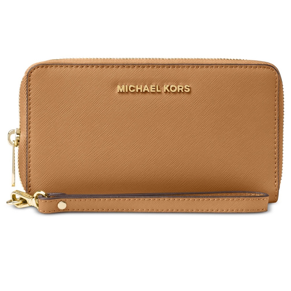 Michael Kors Wallet Jet Set Large Flat Multifunction Phone Case